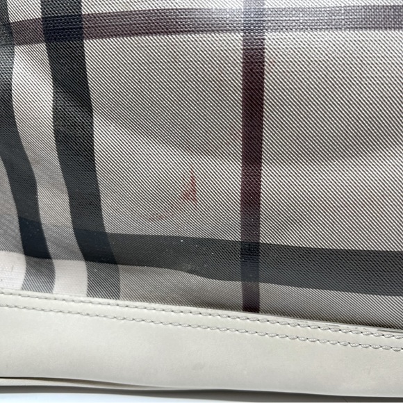 BURBERRY Canterbury Smoked Check Tote Bag Grey - Picture 3 of 10